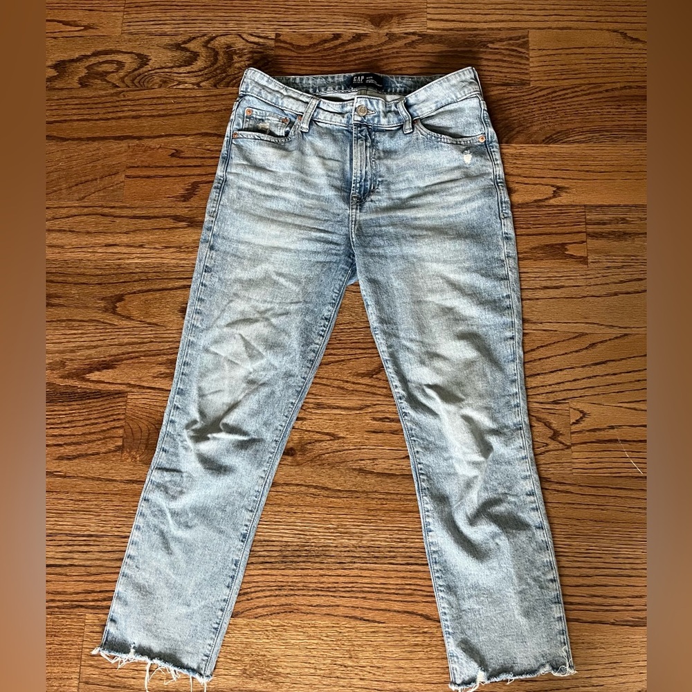 GAP Light Wash Boyfriend Jeans